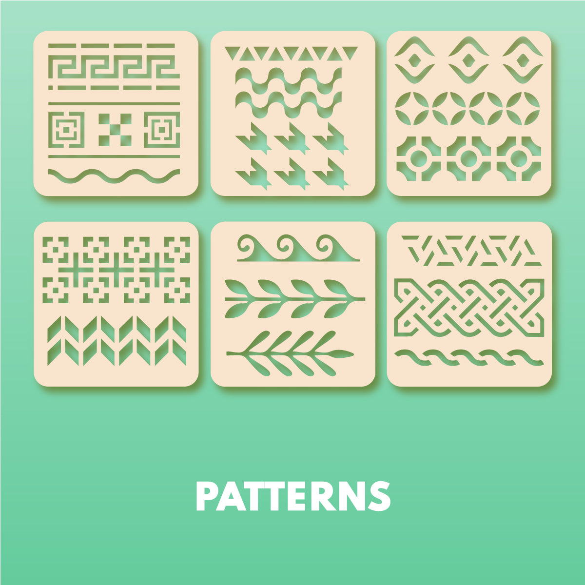 Patterns stencil pack